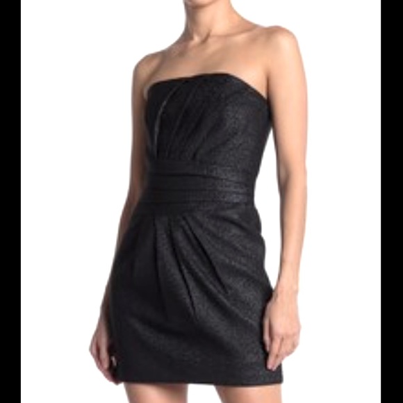 NWT Ramy Brook metallic strapless dress - Picture 1 of 5